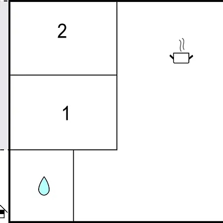 Apartment 2 Bedroom Gorgeous In Kozino