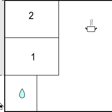 아파트 2 Bedroom Gorgeous In *